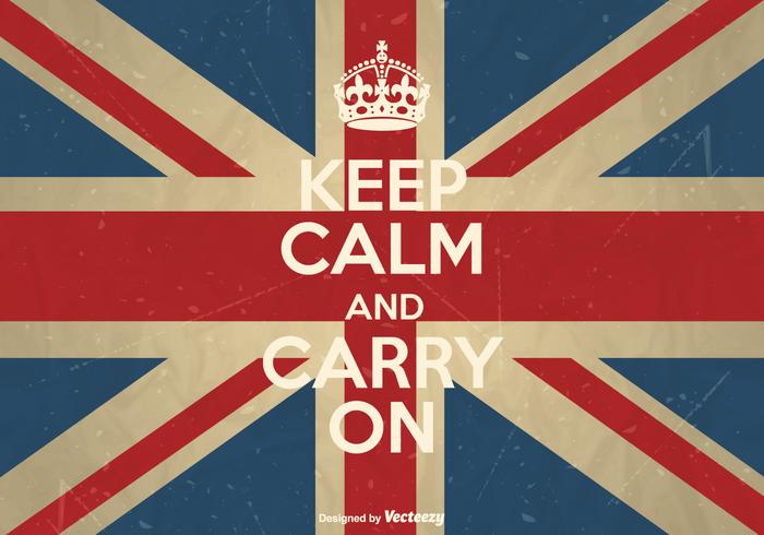 700x490 Vector Keep Calm And Carry On Poster