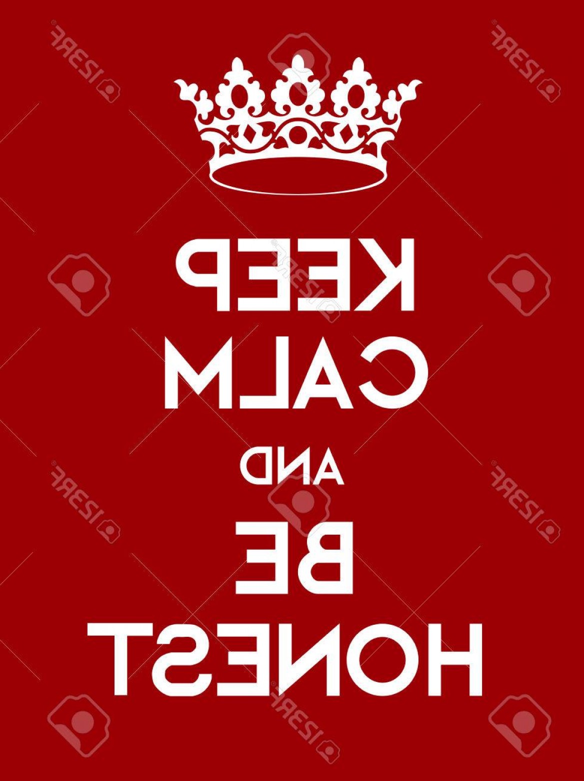 1168x1560 Keep Calm Crown Vector Studiogrfx