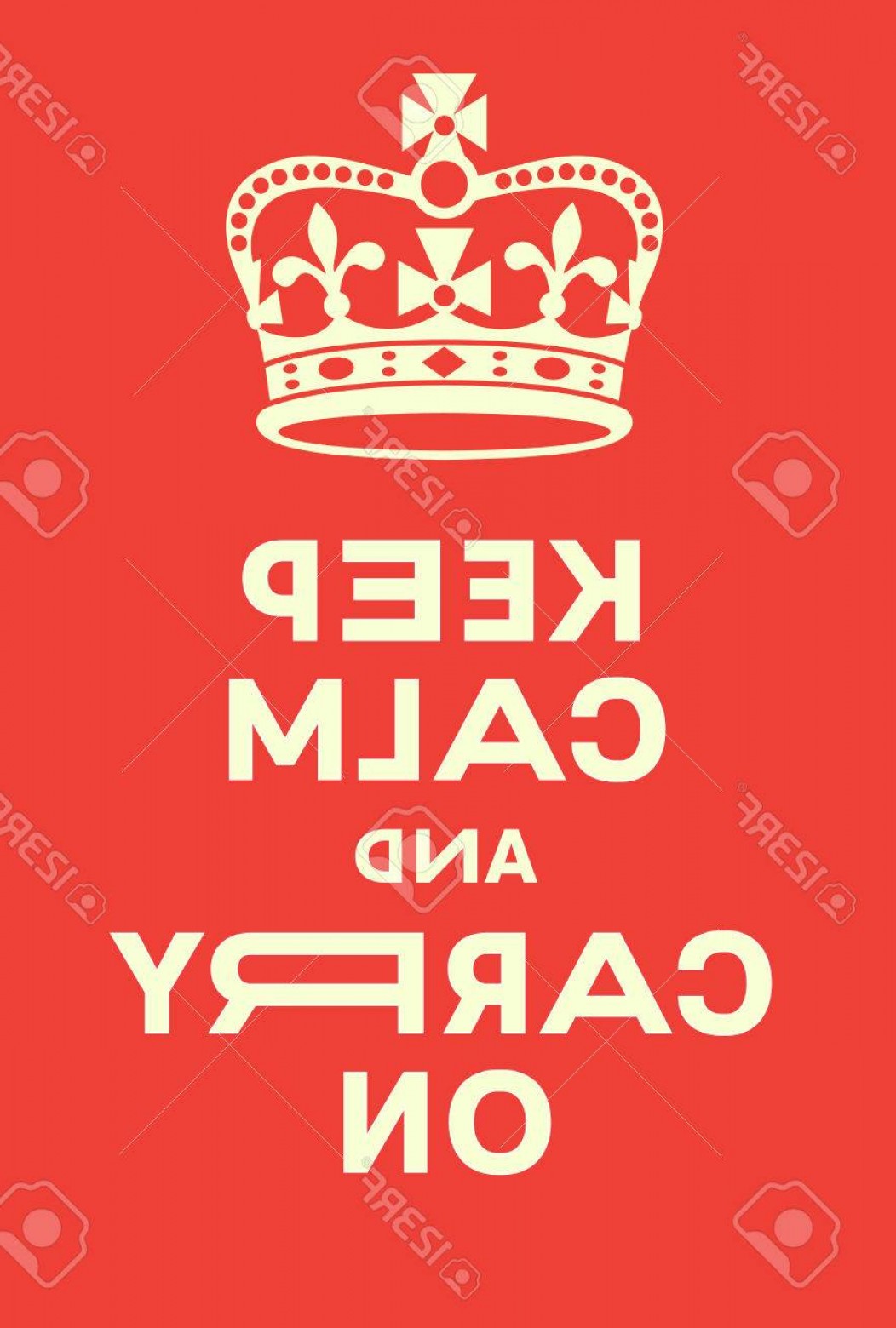 1052x1560 Keep Calm And Carry On Crown Vector Hoodamath