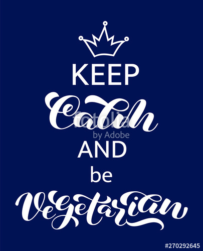 405x500 Keep Calm Lettering Word For Banner Vector Illustration Stock