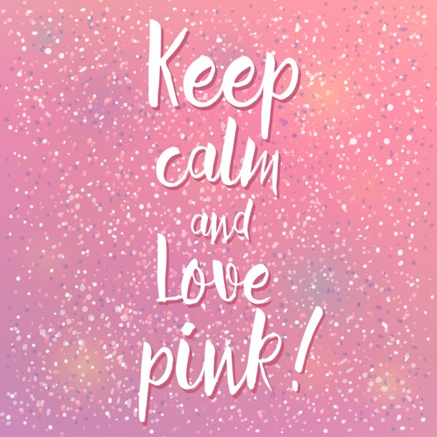 626x626 Keep Calm And Love Pink Vector Free Download