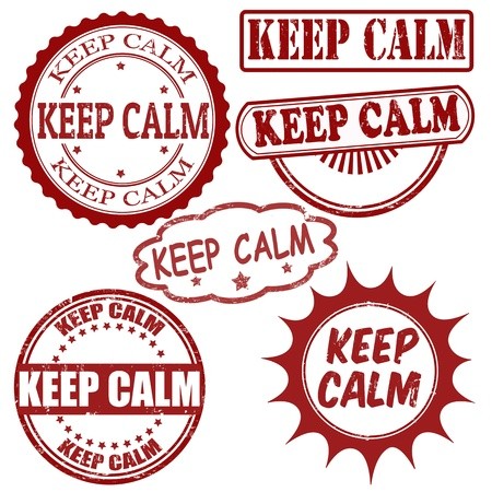 450x450 Set Of Grunge Rubber Stamps With Text Keep Calm,vector