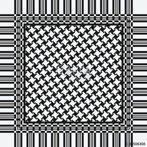 500x500 Scarf Keffiyeh Pattern Stock Image And Royalty Free Vector