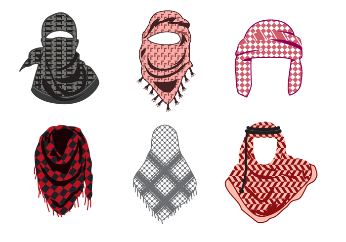 700x490 Free Keffiyeh Vector