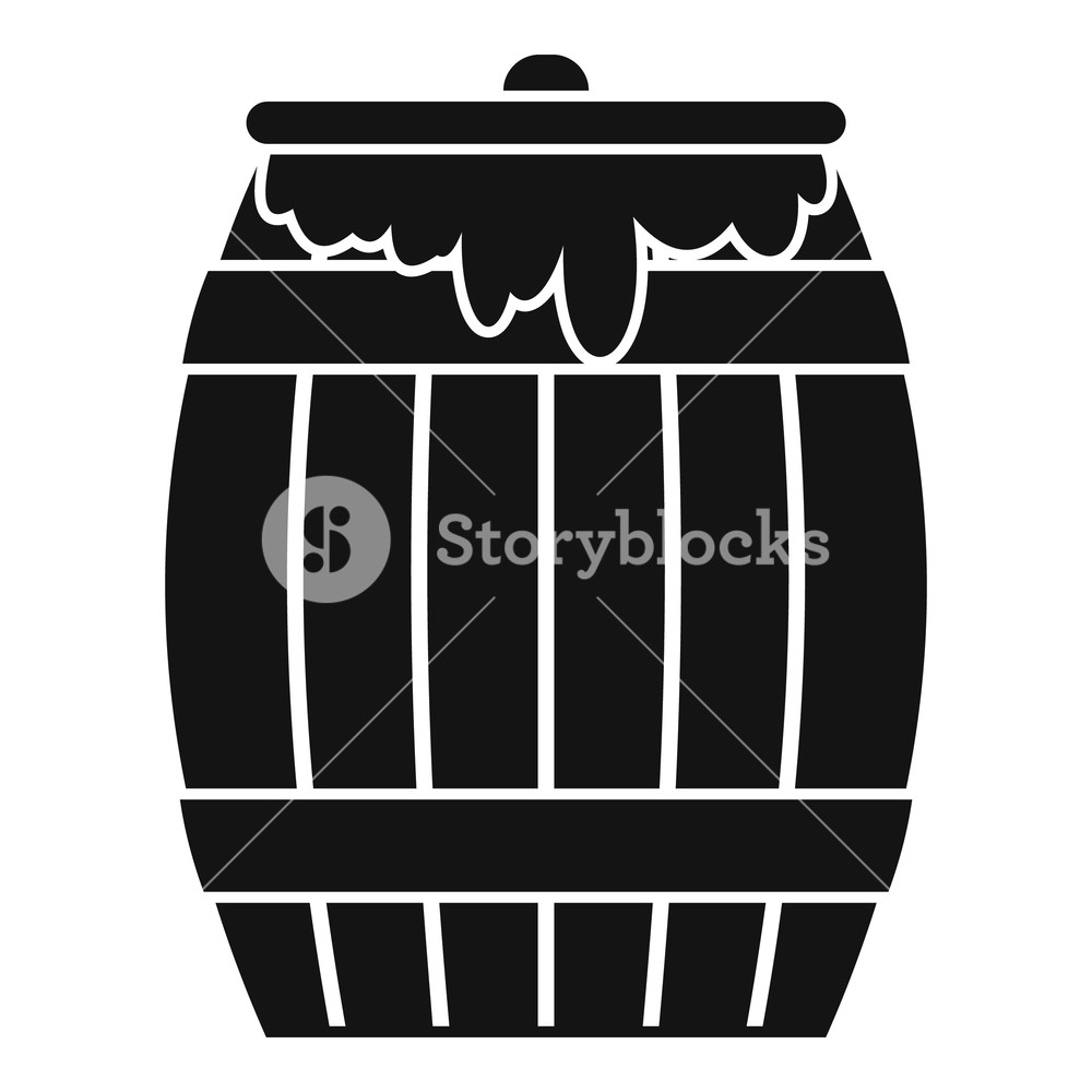 Honey Keg Icon Simple Illustration Of Honey Keg Vector Icon 1000x1000 Honey Keg Icon Simple Illustration Of Honey Keg Vector Icon