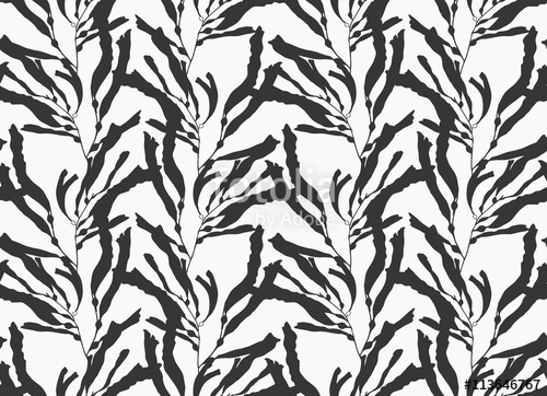 500x362 Kelp Seaweed Silhouette Stock Image And Royalty Free Vector