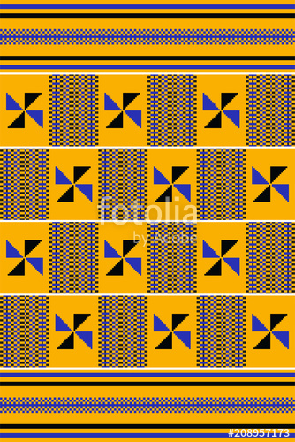 334x500 Ethnic Seamless Pattern Cloth Kente Stock Image And Royalty
