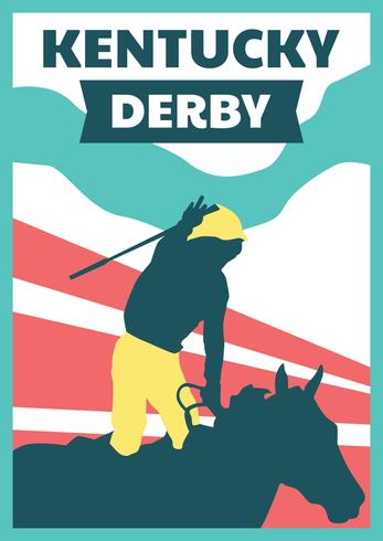 347x490 Kentucky Derby Postcard