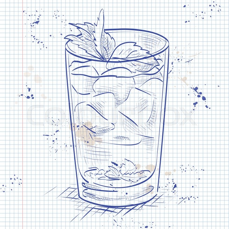 800x800 Classic Kentucky Derby Cocktail The Stock Vector Colourbox