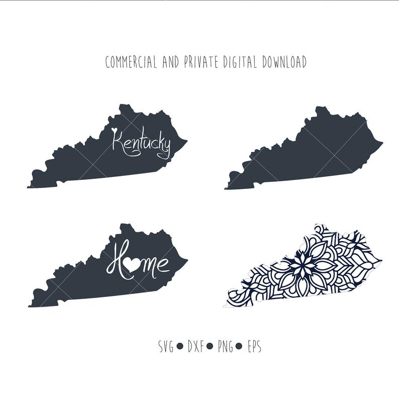Kentucky Outline Vector Clipart Kentucky State Digital Etsy 794x810 Kentucky Outline Vector Clipart Kentucky State Digital Etsy