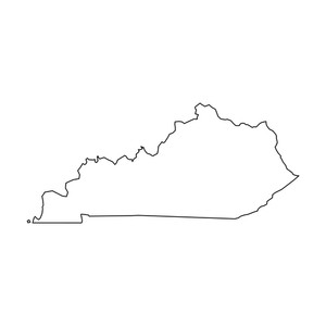 Kentucky Outline Vector at Vectorified.com | Collection of Kentucky ...