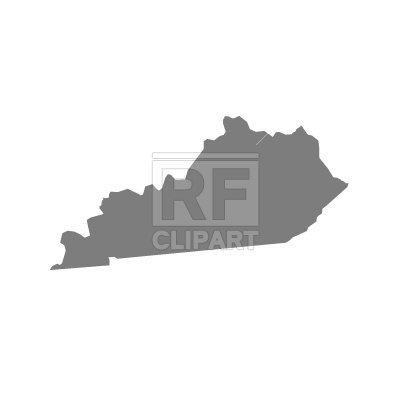 400x400 Kentucky Map Silhouette Free Vector Image Vector Artwork