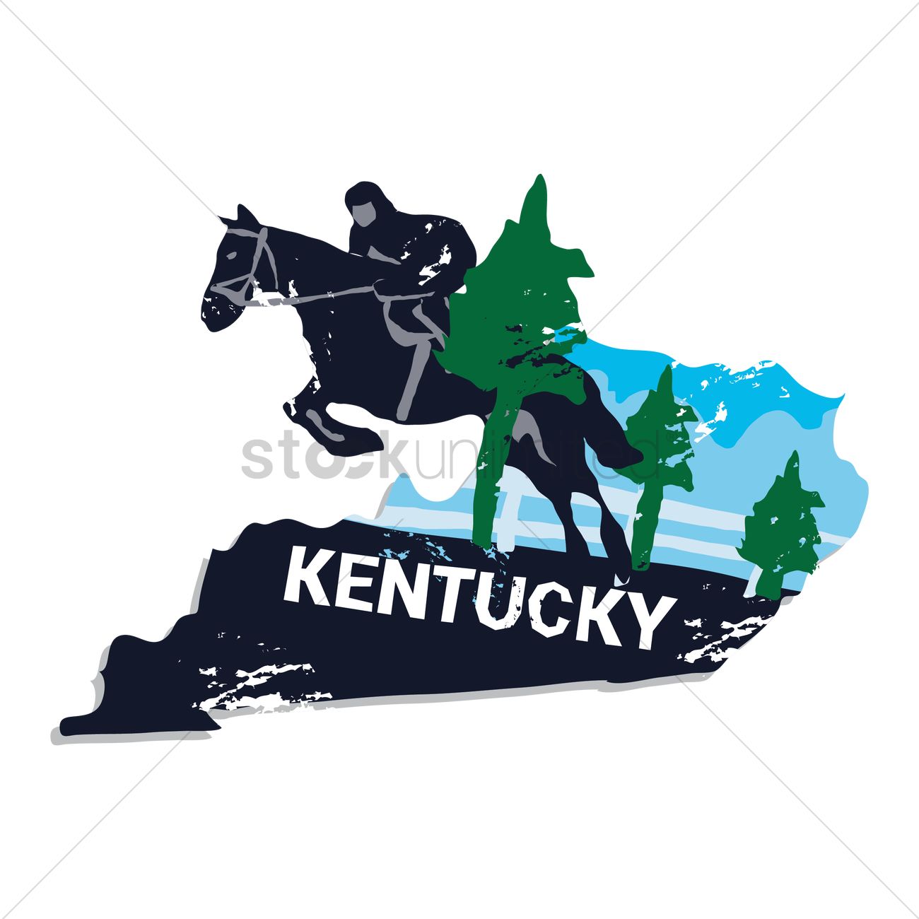 1300x1300 Free Kentucky State Vector Image