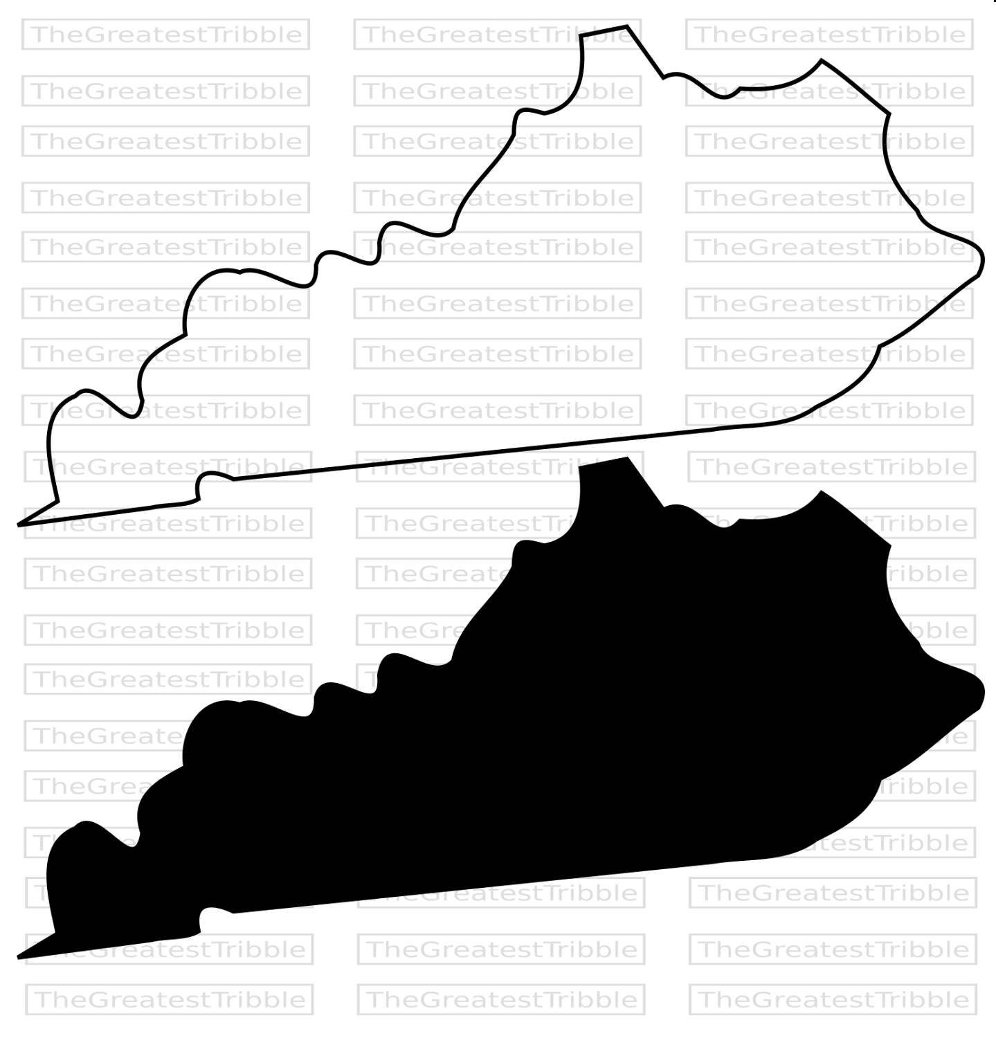 1439x1500 Geography Clip Art Kentucky State