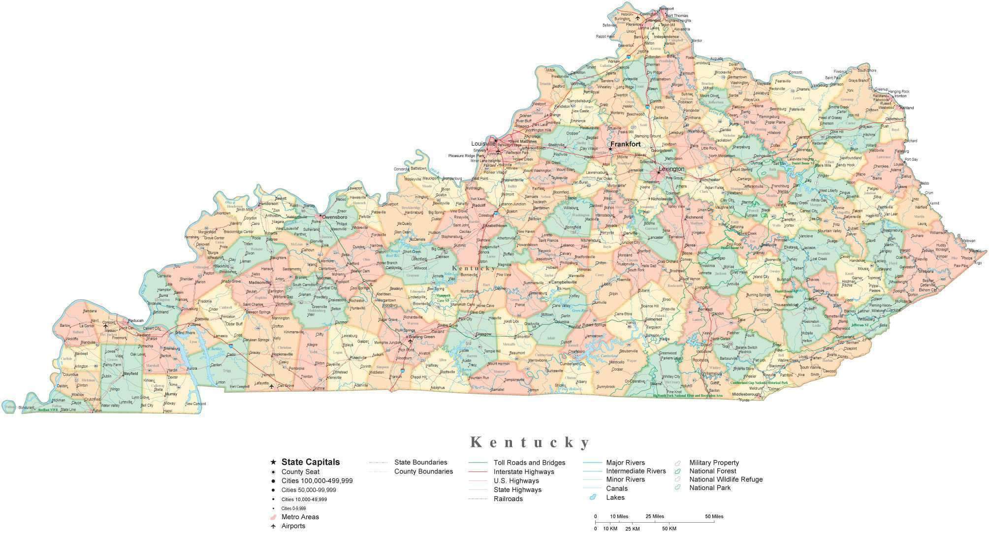 Kentucky State Vector at Vectorified.com | Collection of Kentucky State ...