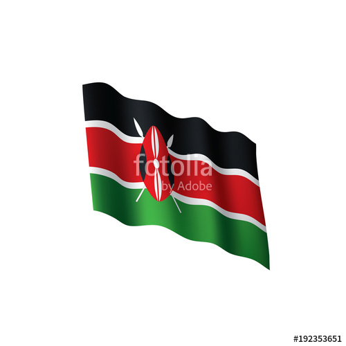 Kenya Flag, Vector Illustration Stock Image And Royalty Free 500x500 Kenya Flag, Vector Illustration Stock Image And Royalty Free
