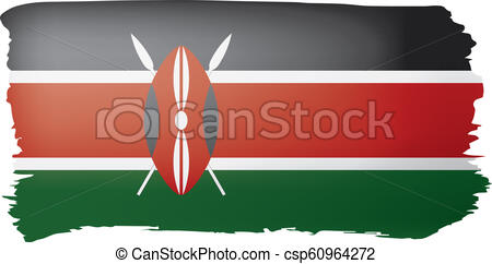 Kenya Flag, Vector Illustration On A White Background Kenya Flag 450x242 Kenya Flag, Vector Illustration On A White Background Kenya Flag