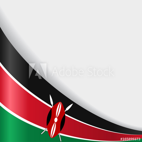 Kenyan Flag Background Vector Illustration 500x500 Kenyan Flag Background Vector Illustration