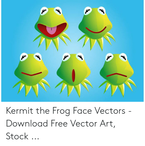 500x502 Kermit The Frog Face Vectors