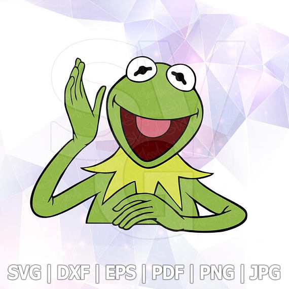 570x570 Sesame Street Kermit The Frog Layered Dxf Cricut
