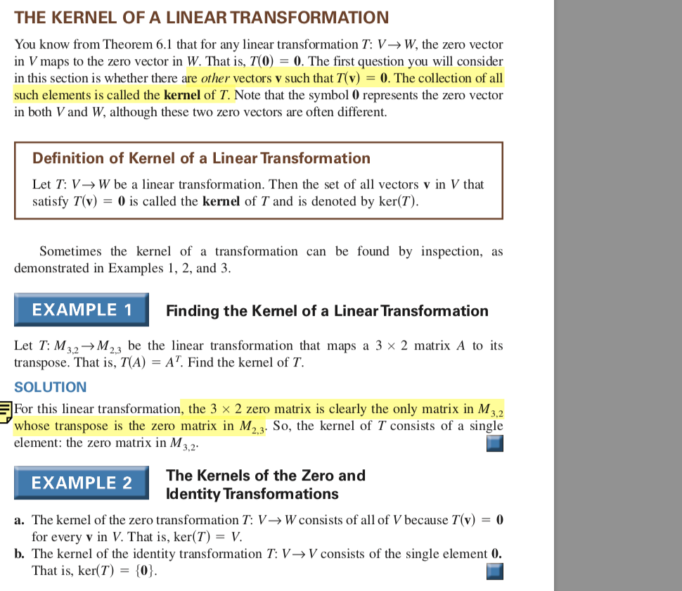 970x840 Linear Algebra