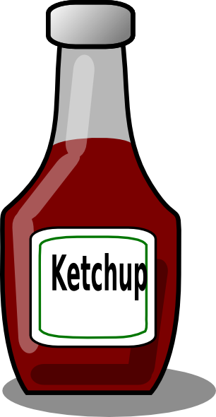 Ketchup Bottle Clip Art 306x590 Ketchup Bottle Clip Art