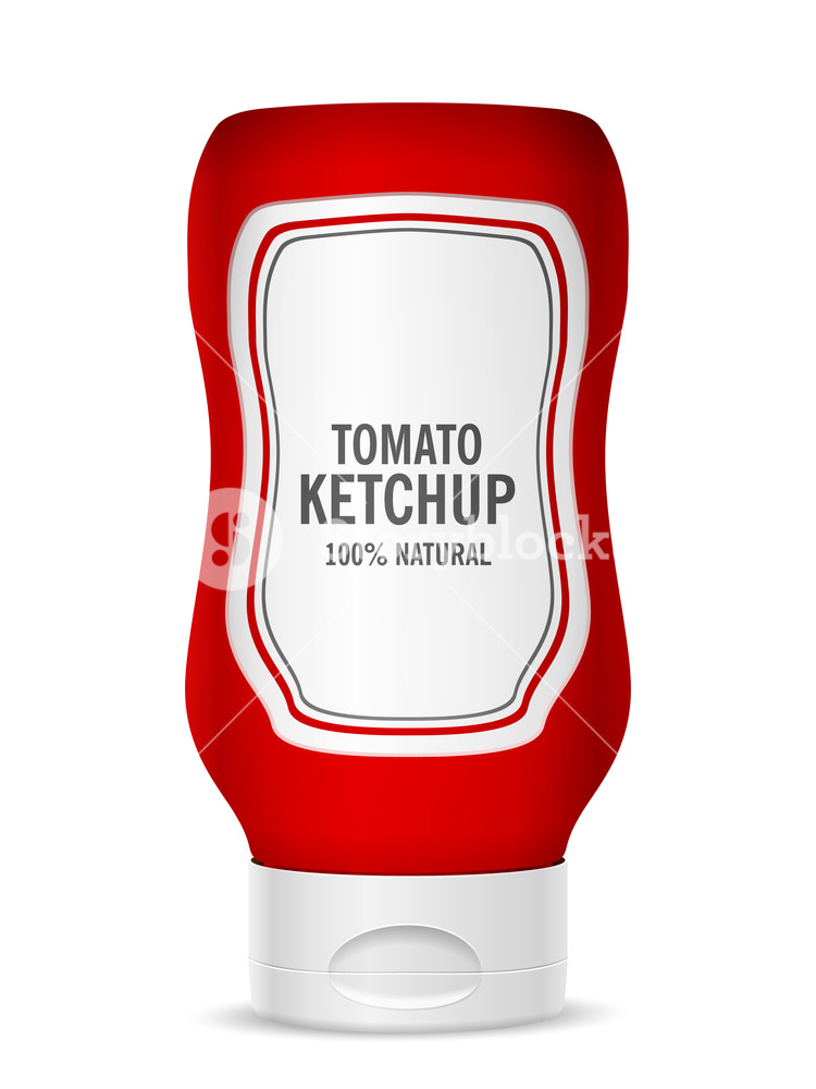 Ketchup Bottle Vector At Vectorified.com 