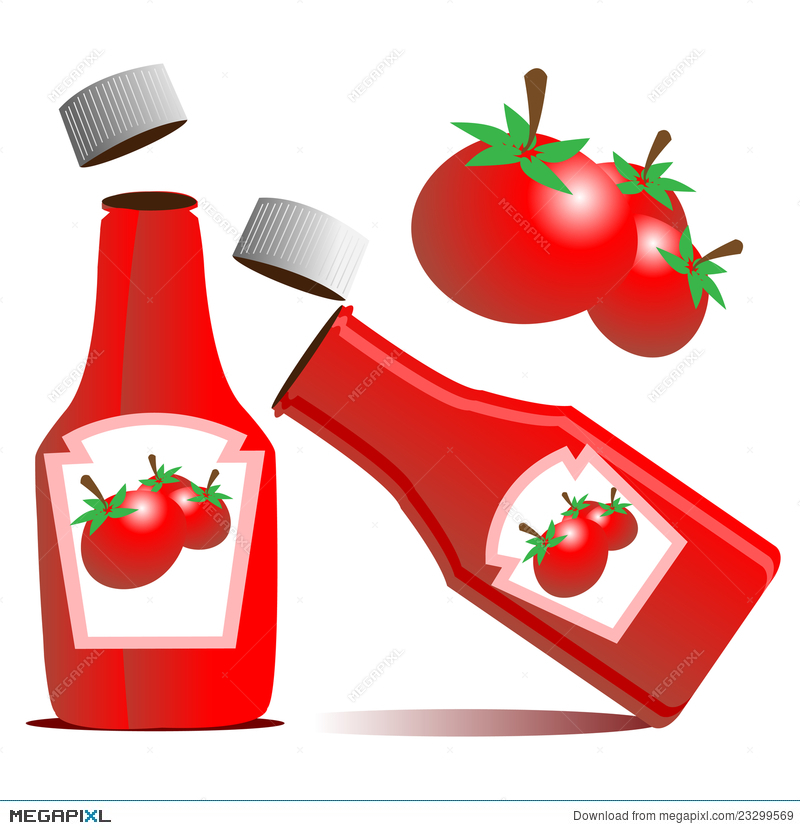 Ketchup Bottle Vector At Collection Of Ketchup Bottle