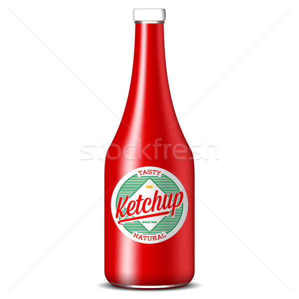 Bottle Of Ketchup Vector Illustration Alexey Chechulin 600x600 Bottle Of Ketchup Vector Illustration Alexey Chechulin