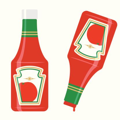 414x414 Vector Art Ketchup Bottle Sintesis Ketchup