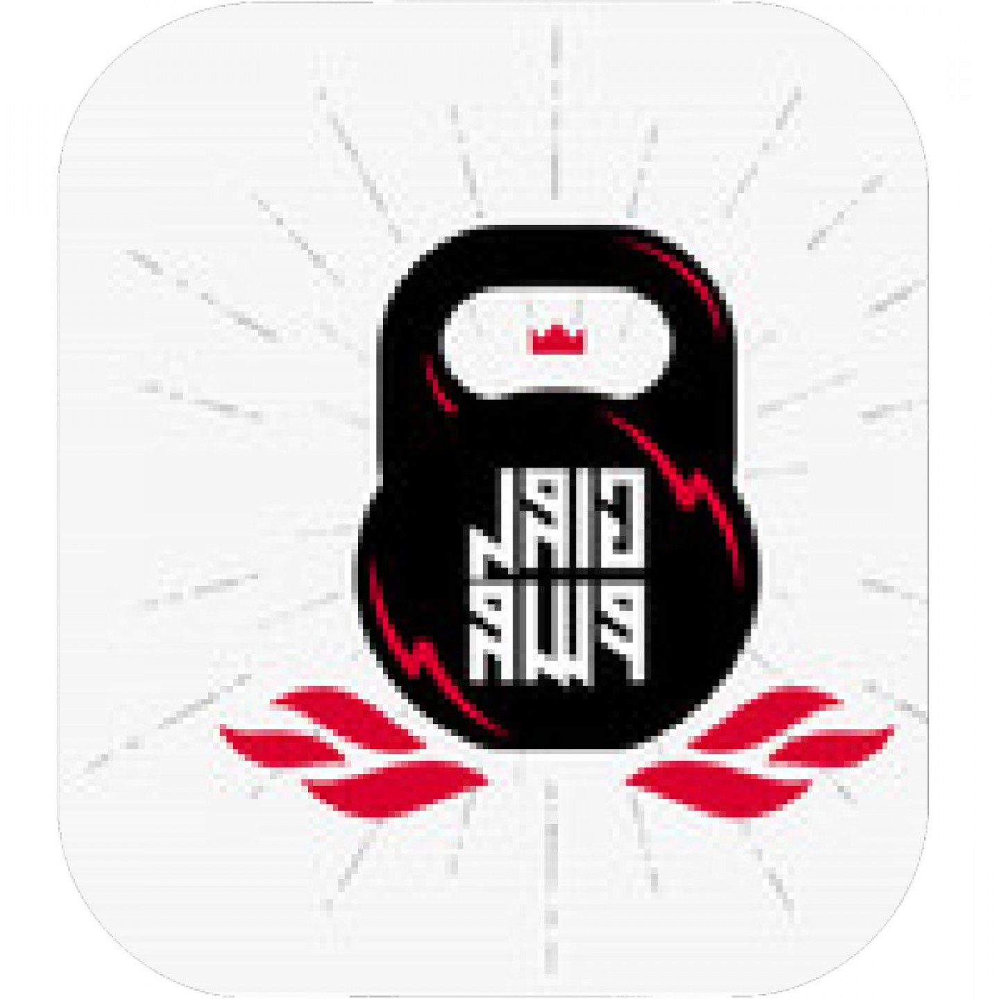 1440x1440 Kettlebell Vector Art Woman Hoodamathrun