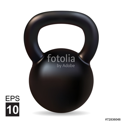 500x500 Kettlebell Vector Stock Image And Royalty Free Vector