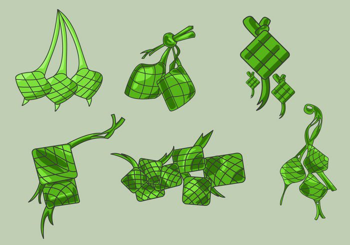 700x490 Hand Drawn Ketupat Vector Free Vectors Ui Download