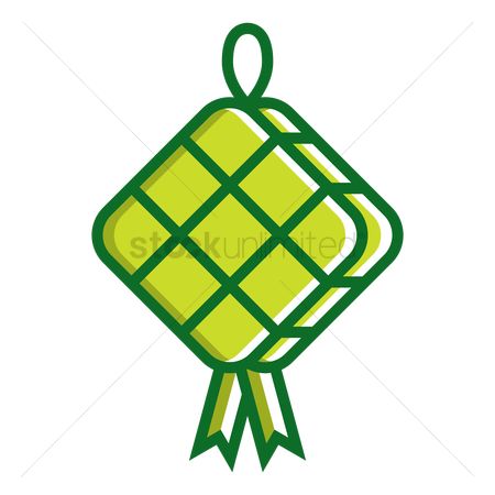 450x450 Free Ketupat Stock Vectors Stockunlimited