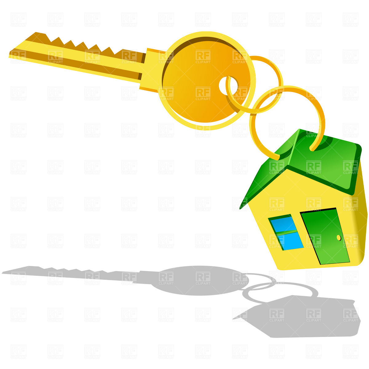 1200x1200 House With Key Icon Vector Image Of Architecture, Buildings Good
