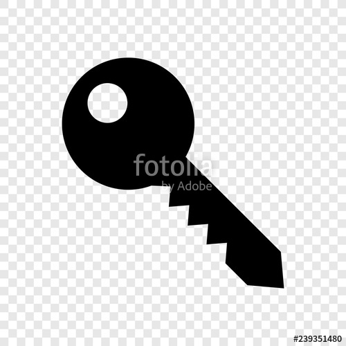 500x500 Key Icon, Vector Transparent Grid Stock Image And Royalty Free