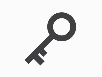 400x300 Minimal Key Icon