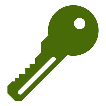 450x450 Vector Illustration Of Green Key Icon Freestock Icons