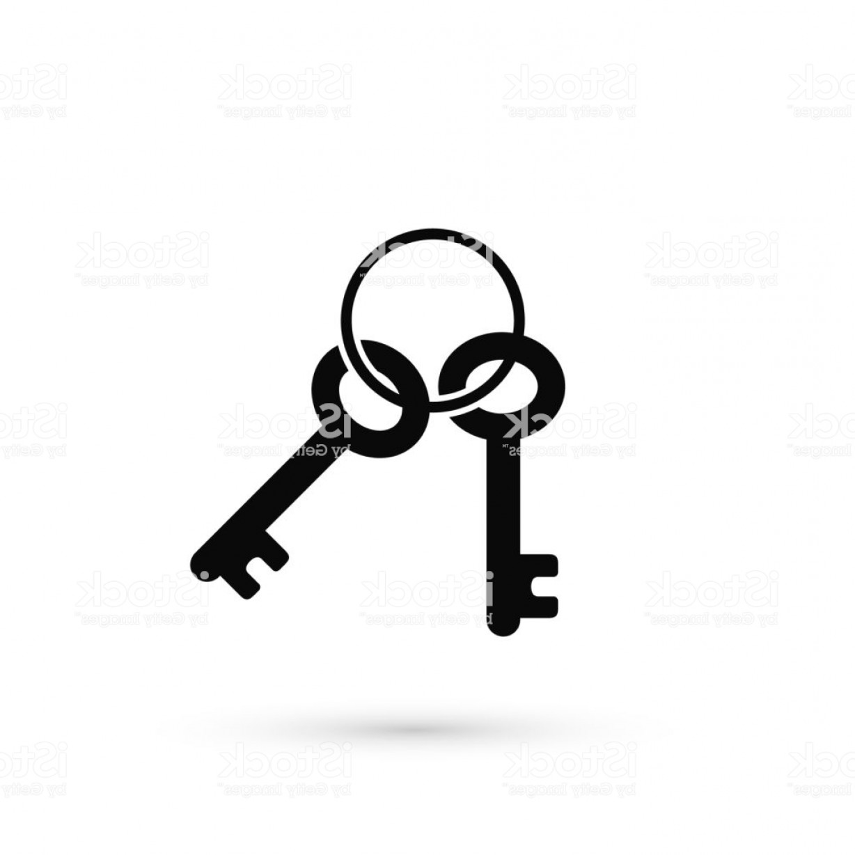 1228x1228 Vector Keys Silhouette Hoodamath