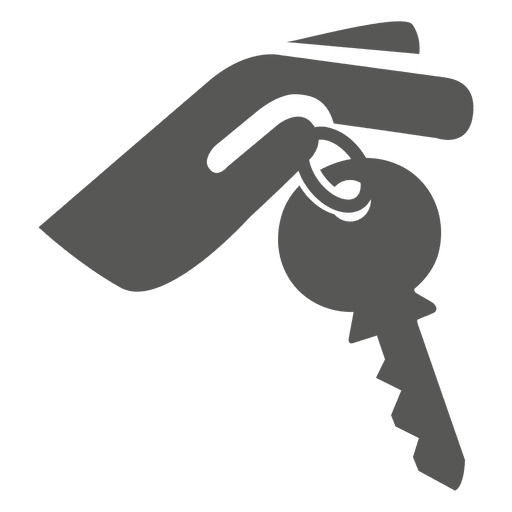 512x512 Hand Holding Key Icon