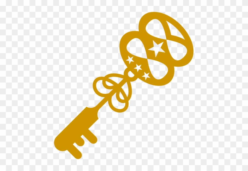 840x580 Treasure Key Vector Clip Art