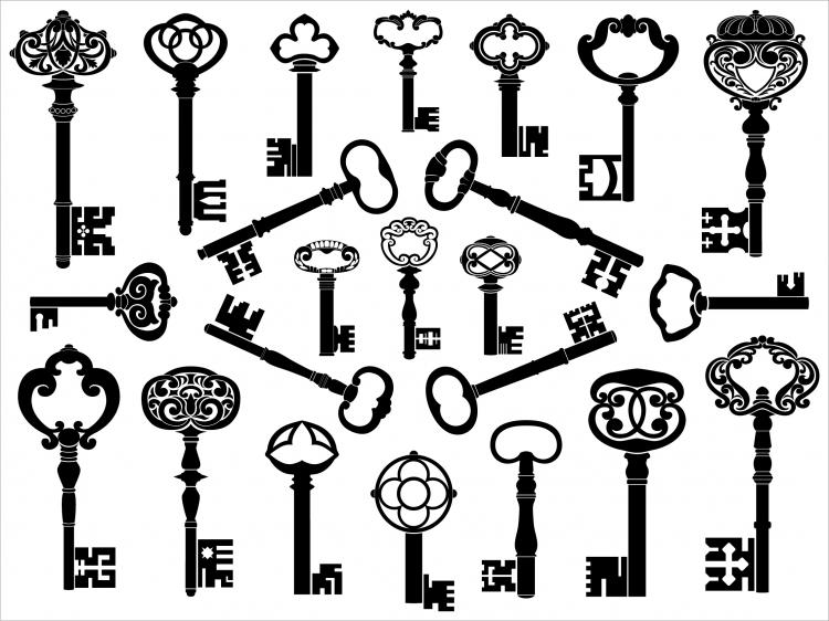 750x562 European Retro Keys