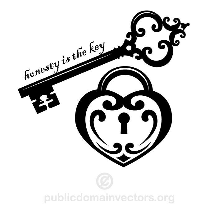 Honesty Is The Key Vector Graphics 660x660 Honesty Is The Key Vector Graphics