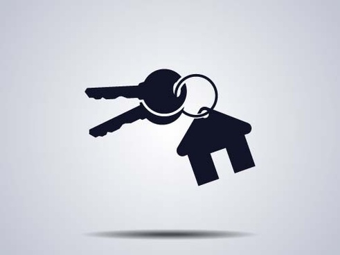 House Key Vector Free Vector Download 491x368 House Key Vector Free Vector Download