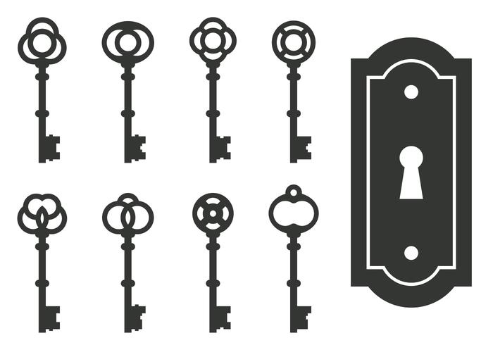 Classic Skeleton Key Vectors 700x490 Classic Skeleton Key Vectors