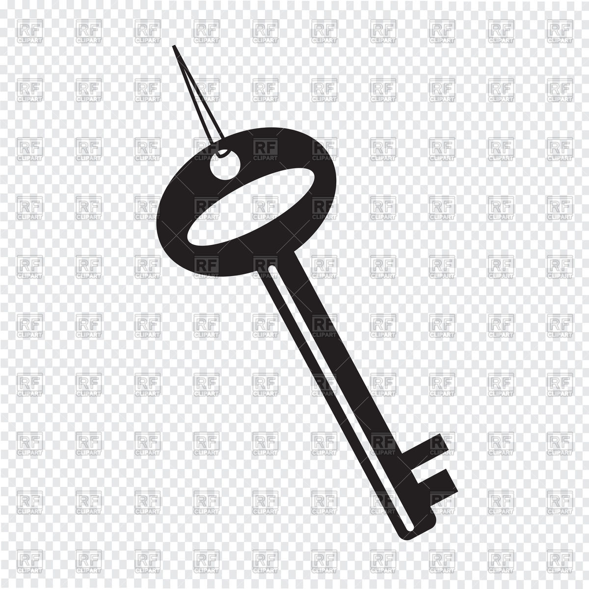 Key On Transparent Background Vector Image Of Objects Tumdee 1200x1200 Key On Transparent Background Vector Image Of Objects Tumdee