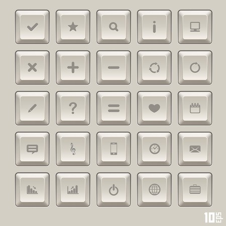 450x450 Keyboard Keys Vector Set Art Vector Illustration Royalty Free