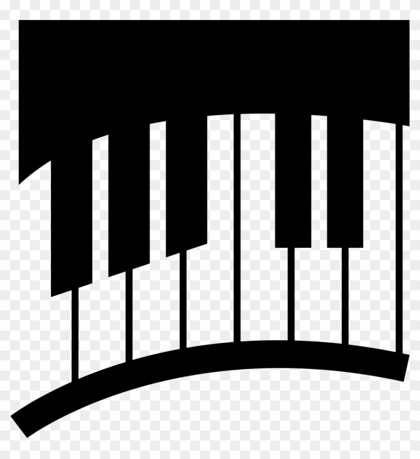 840x917 Piano Keys In Curve Comments