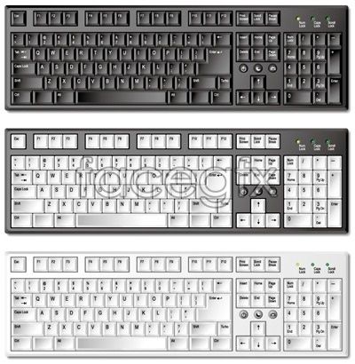 400x410 Computer Keyboard Keyboard Keys Vector Vector Computer Info