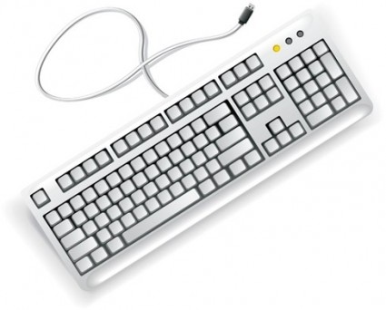 425x342 White Computer Keyboard Vector Free Vectors Ui Download